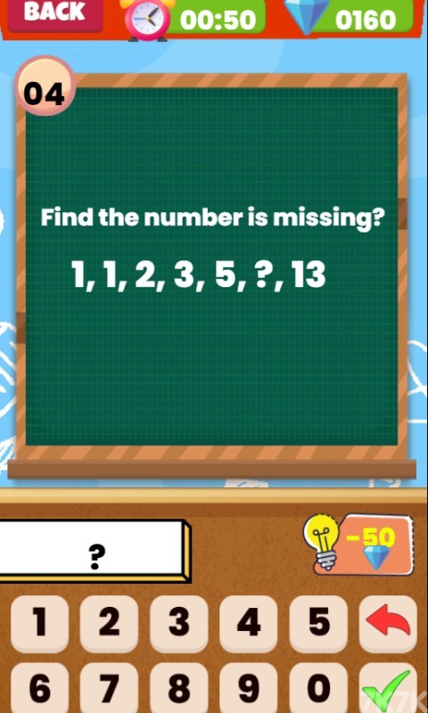 《数学谜题》游戏画面3