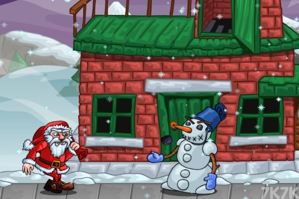 《冒险的圣诞老人》游戏画面2