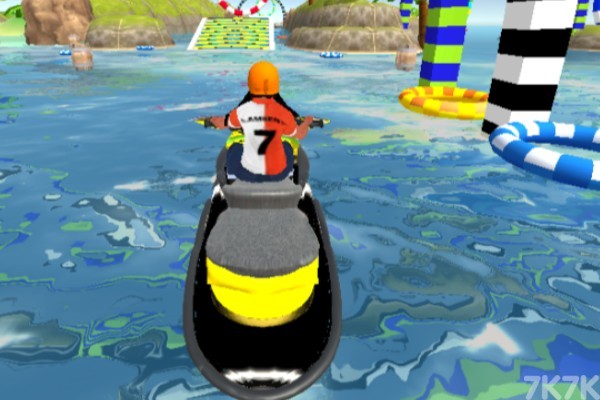《动力帆船赛》游戏画面1