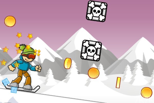 《冰山滑雪》游戏画面2