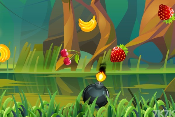 《欢乐切水果》游戏画面1