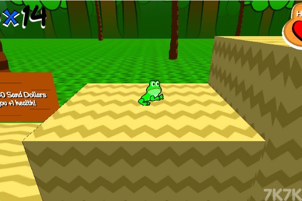 《小青蛙大冒险》游戏画面2