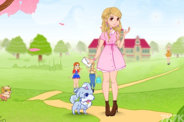 《装扮可爱公主》游戏画面2