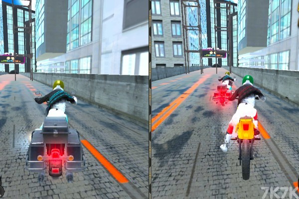《城市摩托车竞赛》游戏画面3