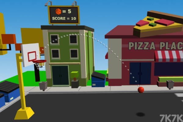 《3D街头投篮》游戏画面1