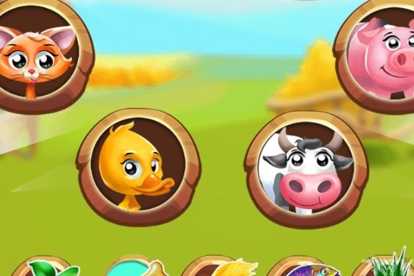 《认识农场的动物》游戏画面1