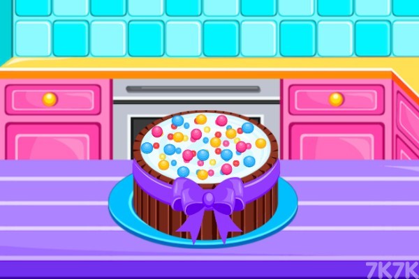 《糖果蛋糕制作》游戏画面4