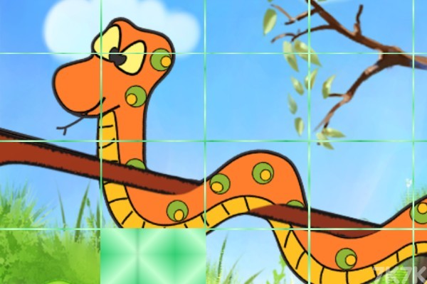《盘蛇拼图》游戏画面4