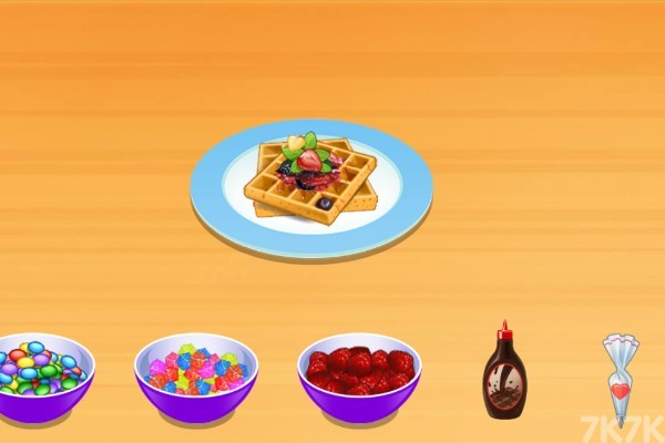 《萨拉烹饪课之华夫饼》游戏画面4
