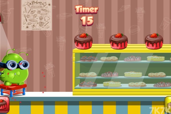 《波波吃蛋糕》游戏画面2