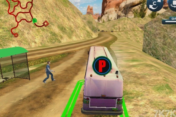 《客车越野模拟驾驶》游戏画面2