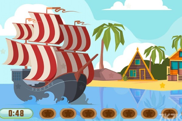 《海盗船找星星》游戏画面2