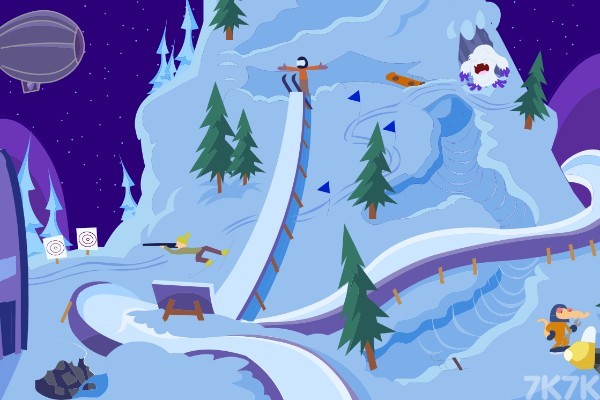《梦游先生5冰雪世界H5》游戏画面2