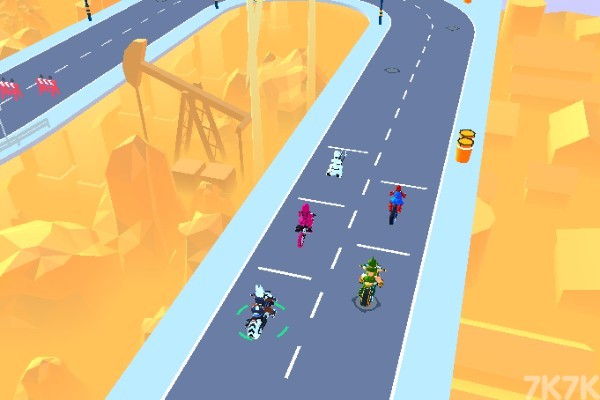 《街头摩托漂移赛》游戏画面2